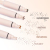 Erinde  Liquid Freckle Stamp Faux Freckles Stamp Pen Air Cushion Long Lasting Waterproof Quick Dry Lifelike Magic Fake Freckles Pen Marker For Natural Sunkissed Makeup 03 Dark