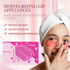 30 Pairs Lip Masks & Eye Mask Cherry Blossom Collagen Gel Crystal Under Eye Patches For Puffy Eyes Effectively Nourishes The Lip & Eye Skin Bachelorette Party Favors Bridesmaid s For Women
