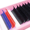 Dolahair Eyelash Extension D Curl 0.05Mm Thickness 8-15 Mm Mixed Lengths C/Cc/D/Dd Curl Self-Fanning Lashes Volume Lashe Trays Easy Fanning Lash Trays Supplies 14 Lines Plus 2
