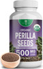 Nourishing Nutrients Organic Perilla Seed Extract with 9% Rosmarinic Acid - USDA Certified - Allergy Relief Respiratory and Immunity Booster- Th2 Cytokines Naturally Occurring Luteolin - 500mg 90 capsules
