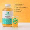 Symprove Daily Probiotic Drink - Mango & Passion Fruit 10 Billion CFUs  4 Clinically Studied Strains Gut & Immune Support Water-Based Vegan Dairy & Gluten Free (Pack of 4 x 500ml)