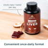 Ancient Nutrition Organ Supplements Once Daily Grass-Fed and Wild Organ Complex Capsules  Beef and Lamb Liver  Supports Healthy Blood  Gut and Liver 30 Ct