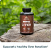 Ancient Nutrition Organ Supplements Once Daily Grass-Fed and Wild Organ Complex Capsules  Beef and Lamb Liver  Supports Healthy Blood  Gut and Liver 30 Ct
