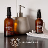 Bionoble Pure Organic Black Seed Oil Cold Pressed - Glass bottle + Pump - Black Cumin Seed Oil for Hair Growth - Anti-Acne Purifying Skin Care - Nigella Sativa - 200ml