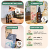 Bionoble Organic Castor Oil 100ml - 100% Pure Natural Cold Pressed - Lashes Eyebrows Body Hair Beard Nails - Vegan and Cruelty Free - Glass Bottle + Pipette + Pump + Mascara Kit