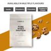 OMNIA Pure Whey Protein Powder Nutrition Low Carbs and Low Sugar Muscle Building Powder Over 22G Protein Per Serving - 33 Servings - 1 KG - Cookies and Cream