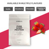 OMNIA Pure Whey Protein Powder Nutrition Low Carbs and Low Sugar Muscle Building Powder Over 22G Protein Per Serving - 33 Servings - 1 KG - Strawberry