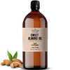 Essican Purelife Pure Sweet Almond Oil for Hair 1000ml Cold Pressed Almond Oils for Massage Carrier Oil for Essential Oils Mixing Ideal for Massage Moisturising Face Skin Ear Body Cruelty-Free Essican Purelife Pure Sweet Almond Oil for Hair 1000ml Cold Pressed Almond Oils for Massage Carrier Oil for Essential Oils Mixing Ideal for Massage Moisturising Face Skin Ear Body Cruelty-Free