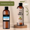 Essican Purelife Pure Sweet Almond Oil for Hair 100ml Cold Pressed Almond Oils for Massage Carrier Oil for Essential Oils Mixing Ideal for Massage Moisturising Face Skin Ear Body Cruelty-Free