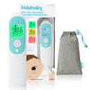 Frida Baby Thermometer 3-in-1 Infrared Thermometer for Ear Forehead and Touchless Fever Thermometer for Baby Infants Toddlers Kids and Adults