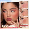 SACE LADY Creamy Blush Face Makeup No Drying Blusher Cosmetics Pigmented Smooths Nourishes for Lip Eye Cheek Beauty Make Up 0.31Oz (#03 0.31Oz)