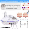Beauty Star Diamond Microdermabrasion Machine with Spray Gun, Professional Home Use Facial Beauty Salon Equipment Strong Suction Power 65-68cmhg