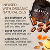 O Naturals Arabica Coffee Exfoliating Body Scrub Exfoliator - Anti Cellulite Dead Sea Salt Coffee Scrub For Face Body Legs & Foot Best Body Exfoliator & Cellulite Remover - Coffee Body Scrub