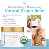 Era Organics Diaper Rash Cream For Baby - Extra Soothing And Moisturizing With Zinc Oxide Organic Aloe Vera Chamomile Calendula Plus More - Gentle Butt Rash Moisturizer