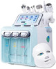 Brüun Facial Care Machine – A 7 In 1 Multifunctional Face Care Device For Skin Moisturizing – A Vacuum Cleaning Jet For Home And Beauty Salon