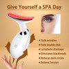 Vgy 7-In-1 Face Massager Tool For Skin Care Multi-Function Electric Red Light Therapy For Face Wrinkles Double Chin (Black)