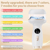 Upgraded Hot and Cold Dual Mode Face and Neck Beauty Massager 7 in 1 LED Facial Sculptor 7 Modes Micro  Vibration  7 Light -Heating -Ice Compress for Home Skin Care Face Lift Device