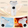 Upgraded Hot and Cold Dual Mode Face and Neck Beauty Massager 7 in 1 LED Facial Sculptor 7 Modes Micro  Vibration  7 Light -Heating -Ice Compress for Home Skin Care Face Lift Device