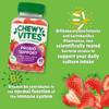 Chewy Vites Adult Probio Support 60 Probiotics Gummies 2 Billion Biotic Cultures Vitamins B3 B5 and B6 for Immunity 2 Months Supply Vegan Real Fruit Juice Red Berries Flavour