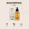 GOLD COLLAGEN Scalp Revival - Hair Serum with Hyaluronic Acid Keratin & Natural Extracts for Scalp Health & Hair Growth - Women's Damaged Fragile Hair Serum & Loss Treatment