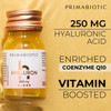 Primabiotic Hyaluronic Acid 250mg - Mango Flavor 30 Shots x30ml | Vegan Deep Hydration Anti-Aging and Skin Elasticity Support - Beauty Drink for Hydration Smoothness and Firmness