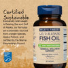 Wiley's Finest Wild Alaskan Fish Oil Easy Swallow Minis - Omega-3 Fish Oil Supplement for Adults and Kids - Double-Strength 630mg EPA and DHA Natural Supplement - 60 Mini Softgels (30 Servings)
