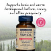 Wiley's Finest Wild Alaskan Fish Oil Prenatal DHA - 900mg EPA and DHA Omega-3s for Pregnant Women and Nursing Mothers - 60 Softgels (30 Prenatal Vitamin Servings)