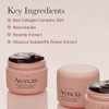 Arencia Overnight Red Smoothie Face Mask Serum, Glowing & Soothing With 30% Red Collagen, Niacinamide, Peptide, Vitamin E