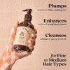 Fable & Mane Volumizing Shampoo, Adds Weightless Volume From Root To Ends. Cleanses And Shine-Boosting With Alma For Thinning, Fine Or Medium Hair Types