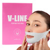Lapcos V-Line Contour Face Mask (5Pk)  Chin Mask To Lift, Tighten Skin  Define Jawline  With Hydrating Vegan Collagen  Korean Beauty Favorite