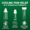 Bioze Pain Relief Roll-On 2.5 Fl Oz, Gel 3 Fl Oz, And Spray 3 Fl Oz Variety Pack Topical Pain Reliever For Muscles And Joints From Arthritis, Backache, Strains, Bruises, Sprains (Package May Vary)