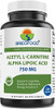 Brieofood Acetyl L-Carnitine Alpha Lipoic Acid (Ala Alc) 750 Mg 120 Capsules