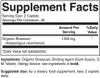 Brieofood Organic Shatavari 1500Mg, 45 Servings, Vegetarian, Gluten , 90 Vegetarian Tablets
