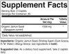 Brieofood Organic Jamun Seed 1500Mg, 45 Servings, Vegetarian, Gluten , 90 Vegetarian Tablets