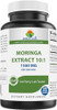 Brieofood Moringa Oleifera Extract 10:1 1500 Mg - 180 Capsules - Non-Gmo And Gluten  Supplement - Moringa Leaf Green Superfood