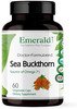 Emerald Labs Sea Buckthorn - Dietary Supplement With Vitamins C, E & Omega 7 - Supports Adrenal, Energy, Skin & Immune Health - 60 Vegetable Capsules (30-Day Supply)