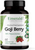 Emerald Labs Goji Berry - Immune Response & Liver Health Support With Antioxidants - Vegan, Gluten- - 60 Vegetable Capsules (30-Day Supply) Emerald Labs Goji Berry - Immune Response & Liver Health Support With Antioxidants - Vegan, Gluten- - 60 Vegetable Capsules (30-Day Supply)