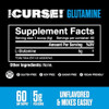 Jnx Sports, The Curse Glutamine, L-Glutamine Powder 5G - Support Muscle Recovery, Post Workout, 60 Servings, Unflavored