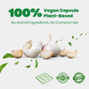 Lovita Odorless Garlic Capsules, 5000Mg Fresh Garlic Equivalent, 1.25% Allicin Extract, Supports Heart, Blood Pressure, Cholesterol & Immune System, Non-Gmo, Gluten-, 60 Vegan Capsules
