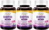 Lovita Maximum Strength 11,000Mcg Biotin: Fast-Dissolving, Vegetarian Tablets - Easily Absorbed, Gluten & Dairy-, 128 Vegan-Friendly Tablets (Pack Of 3)
