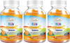 Lovita Vegan Vitamin C Gummies For Kids, Great Tasting Plant-Based Formula, Immune Function Support With Vitamin C 150Mg Per Daily Servings & Xylitol, Natural Orange Flavored, 90 Gummies