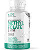 Nature'S Fusions Nutri 5-Mthf L Methylfolate 1Mg - 4 Month Supply, 120 Vegan Tablets - Methylated Folate Supplement - Cognitive Function, Heart Health, Prenatal Support - Methylated Folic Acid