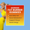 Nobi Nutrition Morning Fat Burn Gummies & Testosterone Booster Suppplement  Test Booster Fat Burner & Metabolism Support With Green Tea & Raspberry Ketones  Appetite Suppressant & Energy Support  1 Month Supply