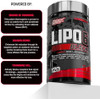 Nutrex Lipo-6 Black Max Strength Fat Burner - Fast Acting Energy, Weight Loss Diet Pills – Appetite Suppressant, Metabolism Booster - 120 Capsules