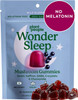 Plant People Wondersleep Mushroom Gummies Supplement For Sleep And Relaxation With Reishi Super Mushrooms, Wild Elderberry Flavor, No Sugar (60 Count)