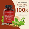 Real Mushrooms Realclarity (60Ct) And Reishi (90Ct) Capsules Bundle - Mushroom Supplement For Mental Clarity, Focus, Relaxation, Sleep & Longevity - Vegan, Non-Gmo, Verified Levels Of Beta-Glucans