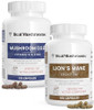 Real Mushrooms Vitamin D2, Zinc, Chaga, Reishi (120Ct) And Lion'S Mane (300Ct) Bundle - Immunity And Cognitive Support, Chelated Zinc For Improved Absorption - Vegan, Gluten , Non-Gmo