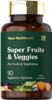 Tahoe Nutritionals Super Fruits And Veggies Capsules  90 Count  Vegetarian, Non-Gmo And Gluten  Supplement