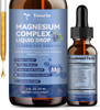 Totaria Magnesium Glycinate Liquid Drop 21 In 1 Magnesium Complex With Vitamin D3,K2,B6 & B12 Plus L-Theanine Omega-3 Sea Moss Extract For Energy,Sleep,Joint,Heart Health Sugar  Blueberry Flavor,2 Fl Oz
