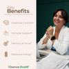 Vimerson Health Lions Mane Supplement Capsules - Mushroom Powder Blend With Lions Mane Powder, Turkey Tail, Shiitake Mushrooms & More. Focus & Energy Supplements For Mood & Immune Support. Non-Gmo. 60 Vegan Capsules Vimerson Health Lions Mane Supplement Capsules - Mushroom Powder Blend With Lions Mane Powder, Turkey Tail, Shiitake Mushrooms & More. Focus & Energy Supplements For Mood & Immune Support. Non-Gmo. 60 Vegan Capsules